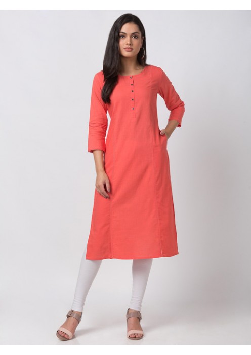 Coral Kurta