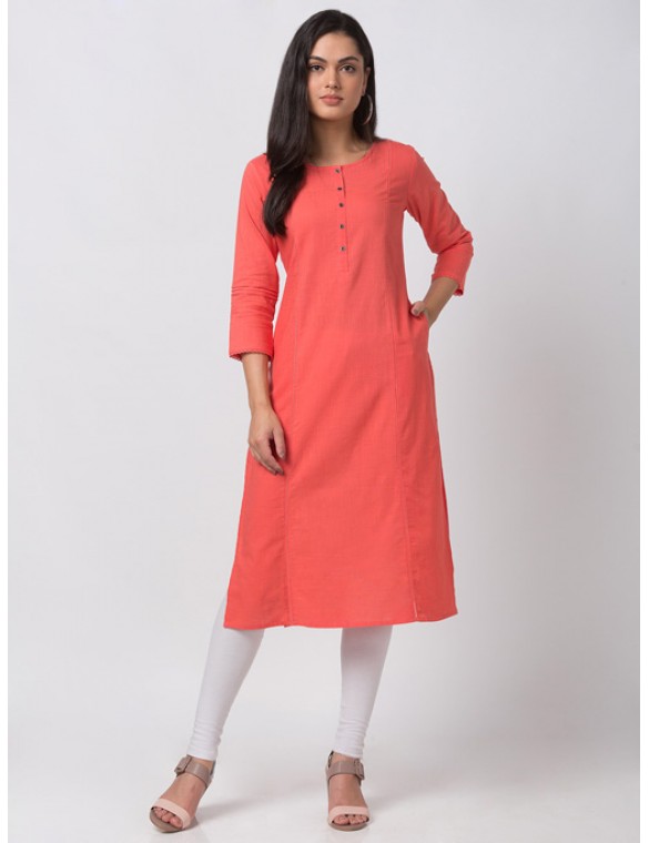 Coral Kurta