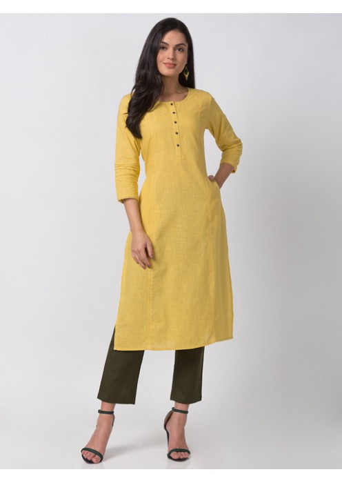 Lemon Yellow Kurta