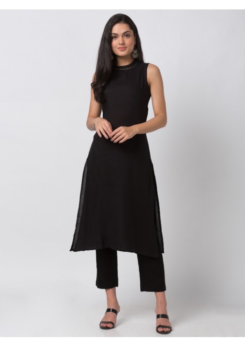 Black Kurta