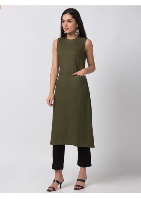 Olive Kurta