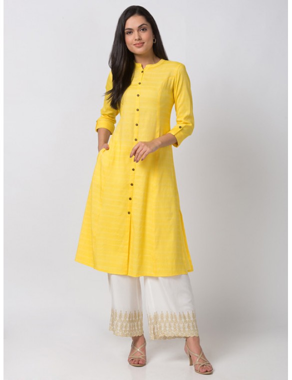 Lemon Yellow Kurta