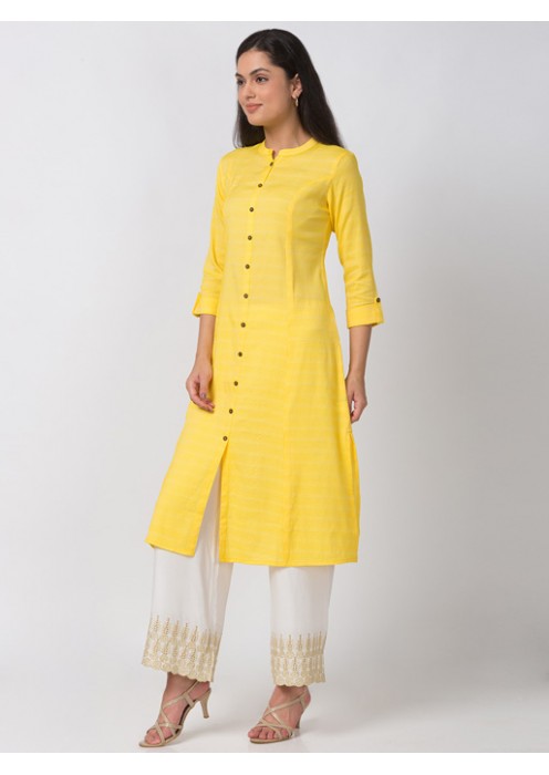 Lemon Yellow Kurta