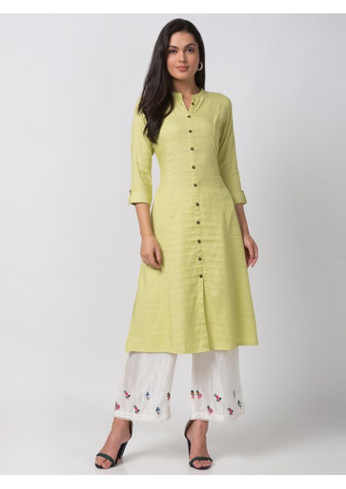 Sap Green Kurta