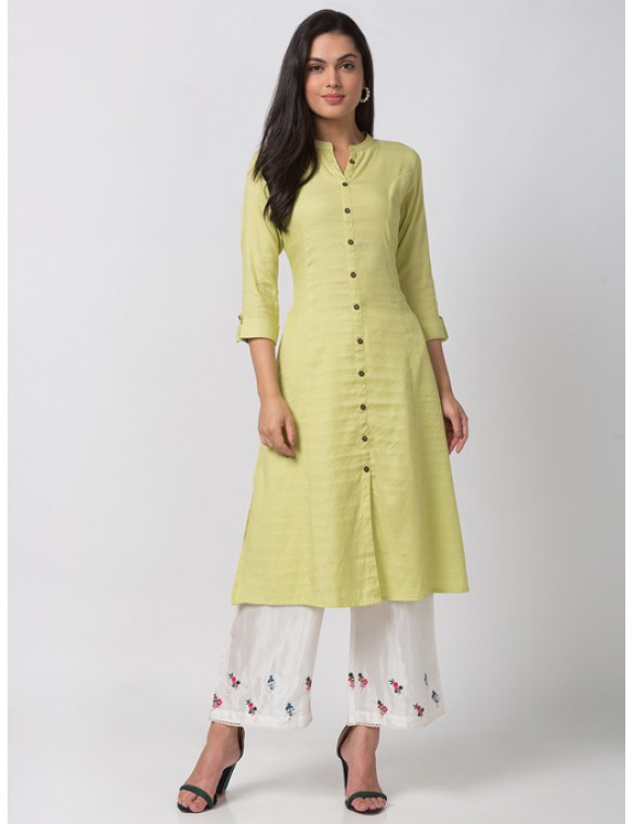 Sap Green Kurta