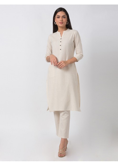 Ecru Kurta