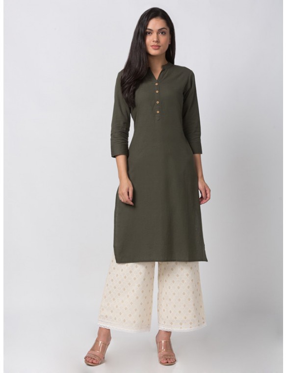 Olive Kurta