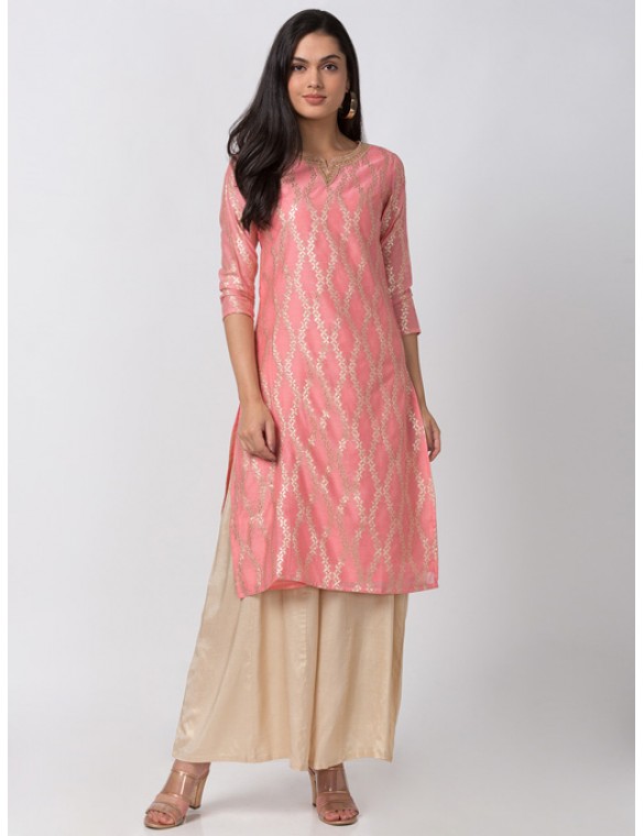 Powder Pink Kurta