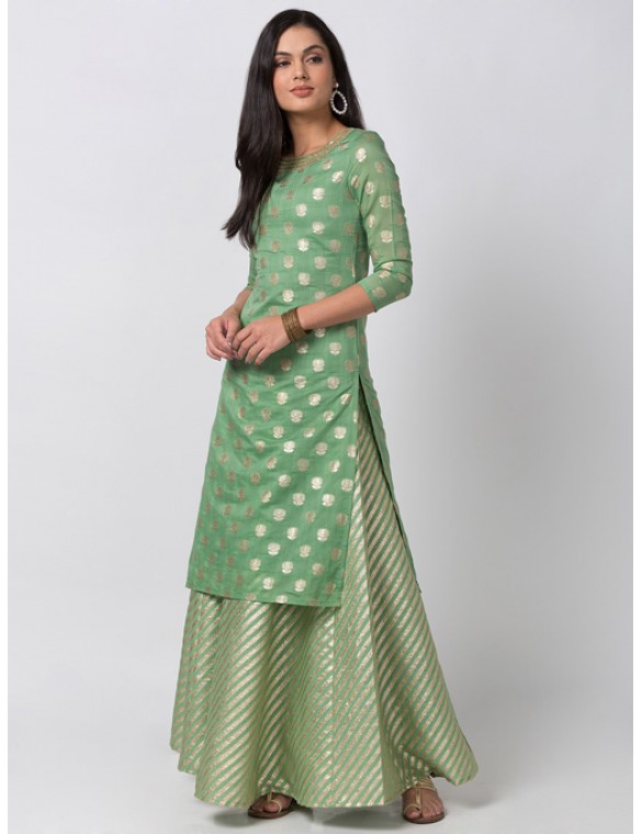 Sap Green  Lehenga