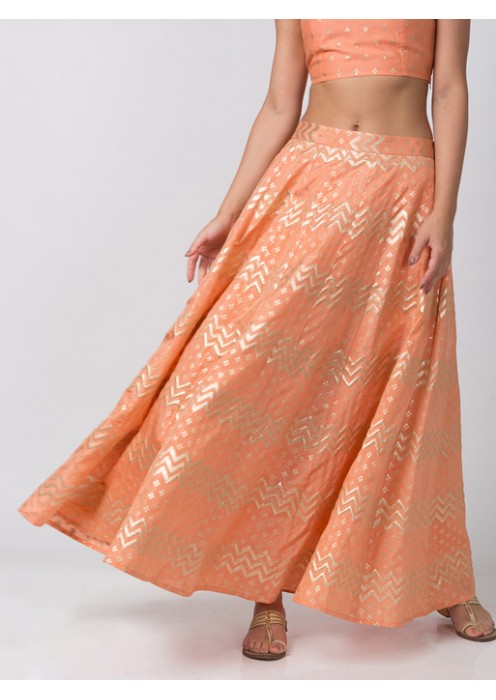 Peach Skirt