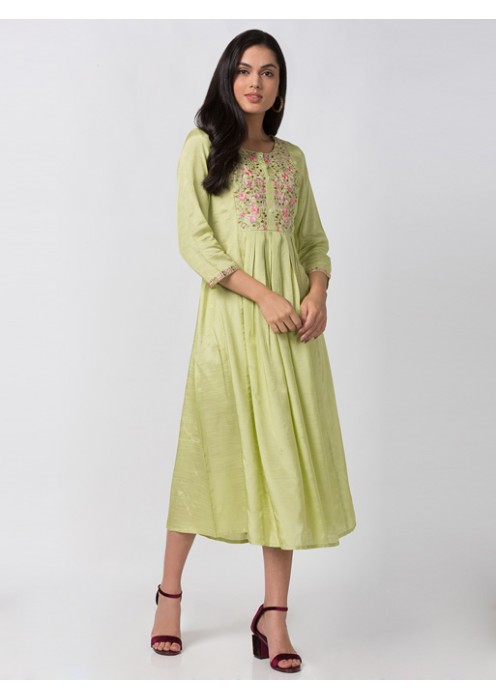 Sap Green Kurta