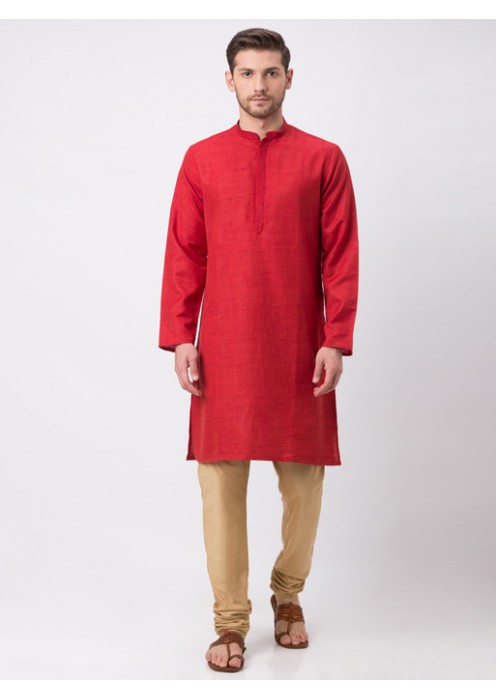 Maroon Full Sleeve Kurta