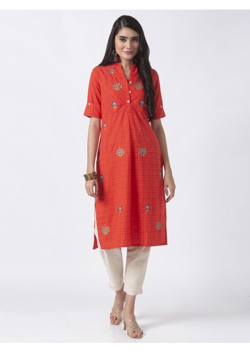 Coral Kurta