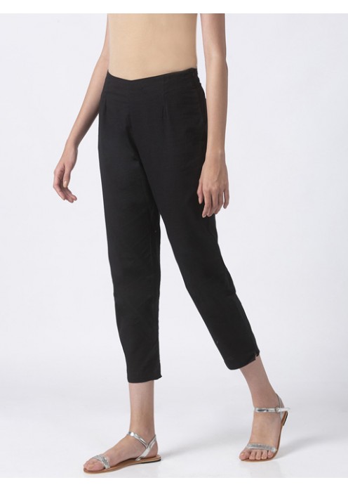 Black Cropped Pant