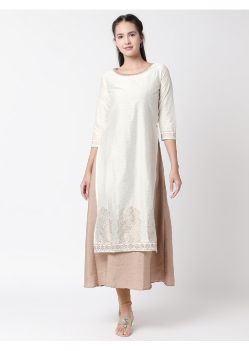 White Twin Kurta 