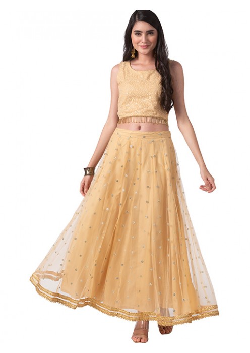 Gold Lehenga