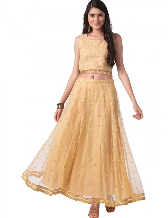 Gold Lehenga