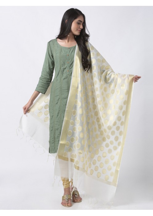 Offwhite Chanderi Dupatta