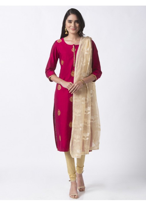 Off White Kota Doria Dupatta