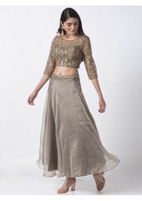  Grey Lehenga