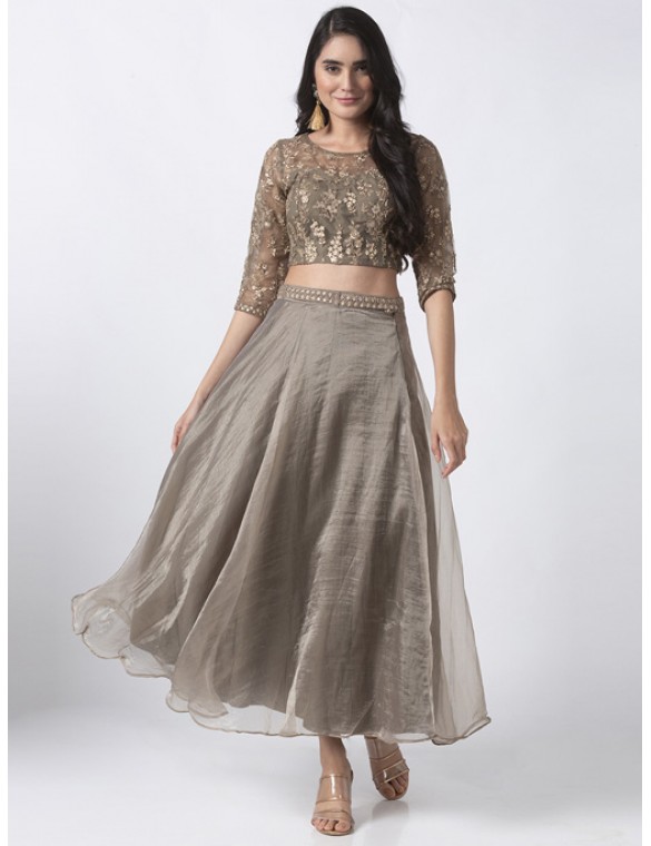  Grey Lehenga